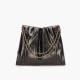 Single shoulder Tote bag cowhide light luxury soft satchel