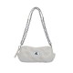 Cloud Camera Head Cover Leather Shoulder Bag Chain White Cross Shoulder Bag for Women