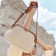 Canvas leisure bag single shoulder crossbody bag female texture cotton bag