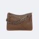 Meiji leather shoulder bag Large capacity crossbody bag - Memoo.com