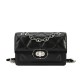 Small square bag, crossbody bag, diamond grid chain bag, single shoulder commuting bag - Memoo.com