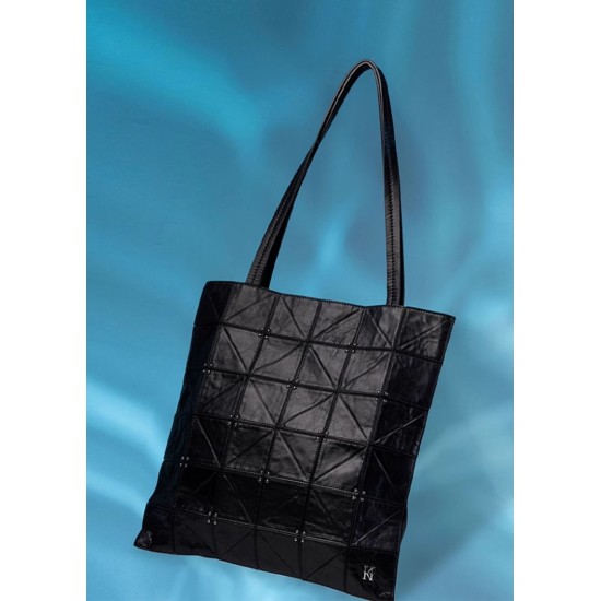 Leather leisure shopping bag, tote bag, shoulder bag - Memoo.com