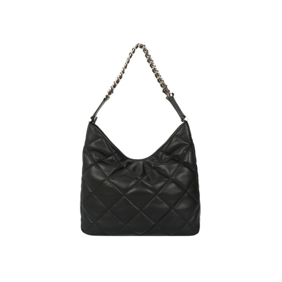 Leather Lingge Tote Bag Shoulder Bag Commuter Bag - Memoo.com