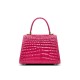 Nile Crocodile High gloss Handheld Cross Shoulder Single Shoulder Womens Bag - Memoo.com