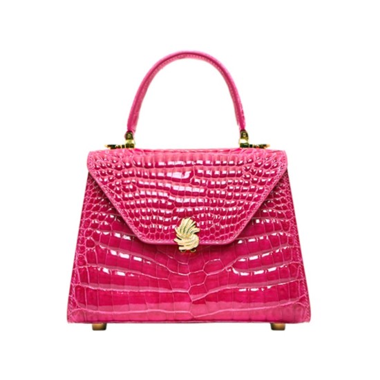 Nile Crocodile High gloss Handheld Cross Shoulder Single Shoulder Women's Bag