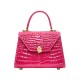 Nile Crocodile High gloss Handheld Cross Shoulder Single Shoulder Womens Bag - Memoo.com