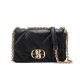 Leather diamond check bag Soft leather underarm bag womens shoulder crossbody chain small square bag - Memoo.com