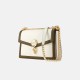 Leather envelope bag, armpit bag, womens shoulder bag, crossbody bag, chain small square bag - Memoo.com