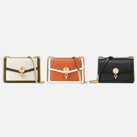 Leather envelope bag, armpit bag, womens shoulder bag, crossbody bag, chain small square bag - Memoo.com