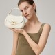 Leather, leather, pumpkin bag, crescent armpit bag, dumpling bag, handbag, shoulder bag - Memoo.com