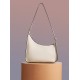 Crescent armpit bag made of genuine leather and cowhide, light luxury shoulder bag - Memoo.com