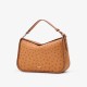 South African ostrich leather hand-held cross shoulder bag for women, cloud pillow bag - Memoo.com