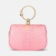 Python skin womens handbag, chain crossbody bag - Memoo.com