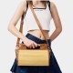 Summer series bamboo root hand-held rectangular crossbody small bamboo bag - Memoo.com