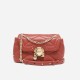 Genuine leather womens bag, light luxury diamond grid chain bag, single shoulder crossbody bag, armpit bag - Memoo.com