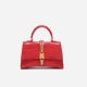 Crocodile patterned bag, hourglass bag, womens single shoulder handbag, womens armpit bag - Memoo.com