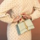 Crocodile patterned bag, hourglass bag, womens single shoulder handbag, womens armpit bag - Memoo.com