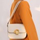 Genuine leather crocodile patterned tofu bag, light luxury feeling, underarm shoulder bag, small square bag - Memoo.com