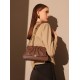 Minimally designed Maillard style pleated small bag, light luxury shoulder bag - Memoo.com