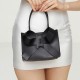 Butterfly knot leather handbag with a niche design for womens handbags - Memoo.com