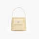 Double layered pocket square diamond shiny silk handbag for women - Memoo.com