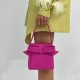 Three dimensional bow square handbag for women - Memoo.com