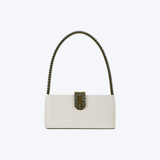 Fashionable and minimalist apricot commuter womens bag shoulder bag - Memoo.com