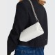 Leather triangle bag, personalized commuting fashion, genuine leather womens bag - Memoo.com