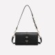 Genuine leather temperament small square bag, genuine leather shoulder bag, cowhide simple style