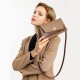 Cowhide color blocked shoulder bag and small square bag - Memoo.com