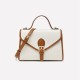 First layer cowhide classic mailman women's bag