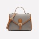 First layer cowhide classic mailman women's bag