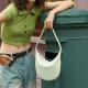 Leather armpit bag, minimalist single shoulder womens bag, new style - Memoo.com