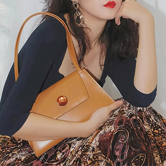 Beishan Bag Factory Zhidao Triangle Bag Underarm Bag Handbag Shoulder Bag Handbag - Memoo.com